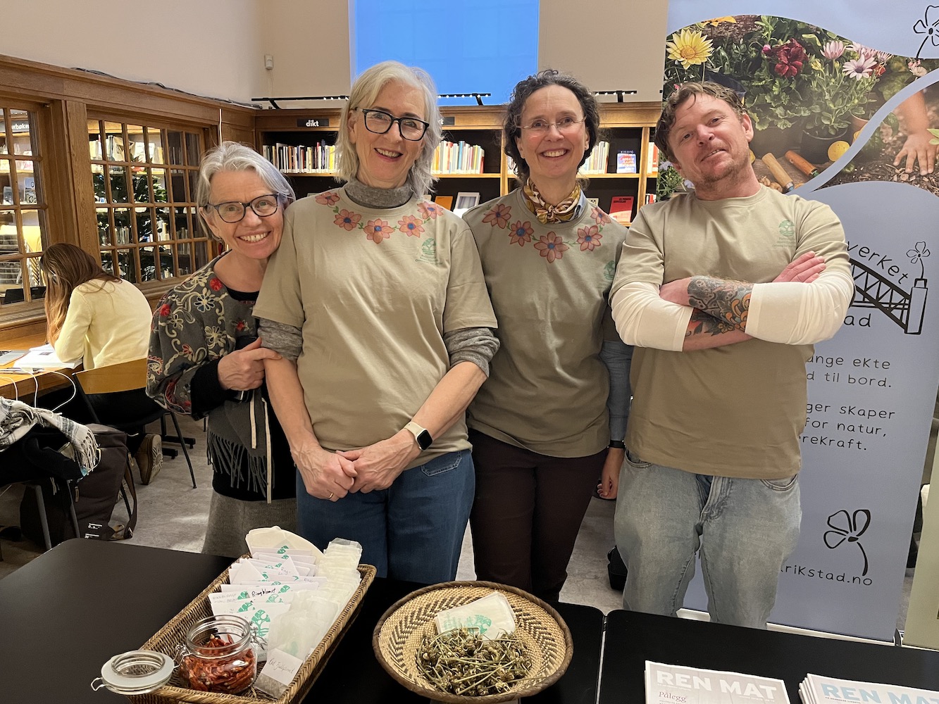 Nedre Glomma Permakulturlag på arrangement om mat og beredskap