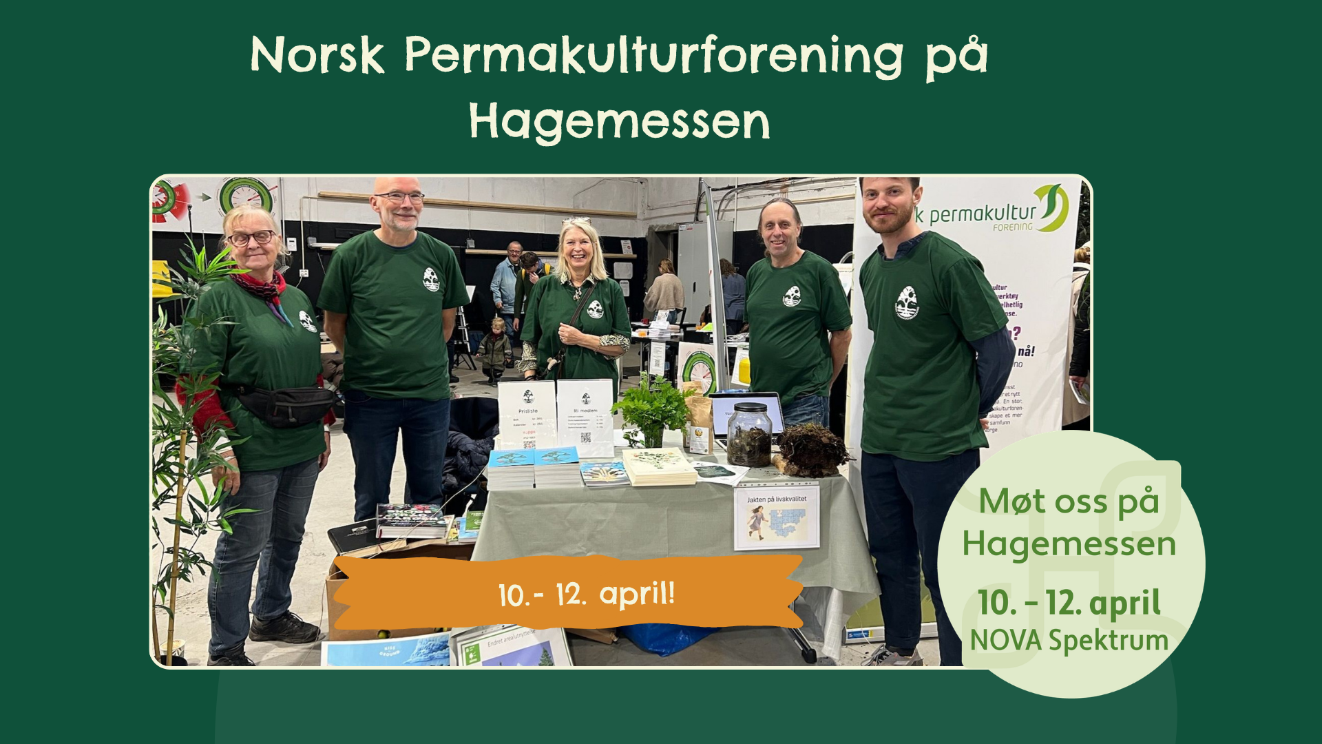 Permakultur på Hagemessen 2026!